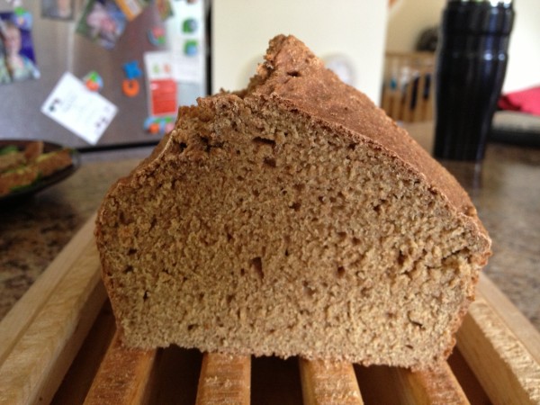 No yeast whole wheat bread 600x450 No yeast whole wheat sandwich bread